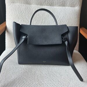 Celine Black Satchel Bag